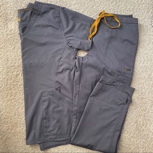 Gray Carhartt Force Scrubs